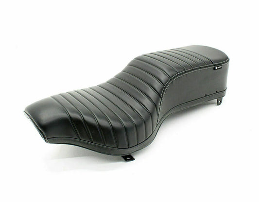 New Black Touring Dual Seat FOR Royal Enfield Bullet 350/500 - StellerGear
