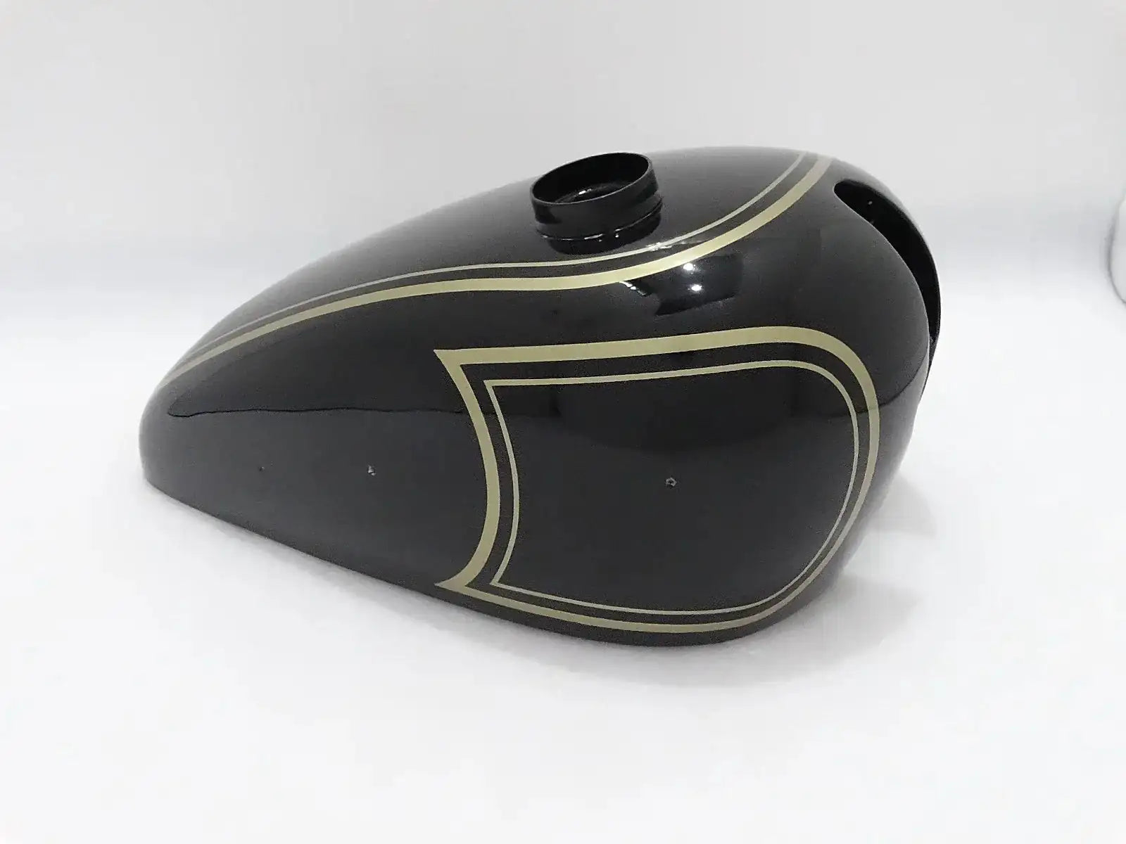 MATCHLESS (SINGLE CYLINDER) BLACK PAINTED PETROL TANK - StellerGear