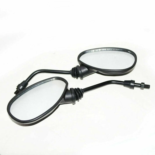 Rear View Mirror Set Black 888193 For Thunder 500cc Royal Bikes - StellerGear