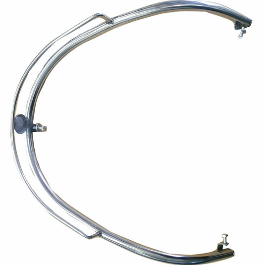 LAMBRETTA S1 S2 FRONT MUDGUARD FENDER STAINLESS STEEL BUMPER - StellerGear