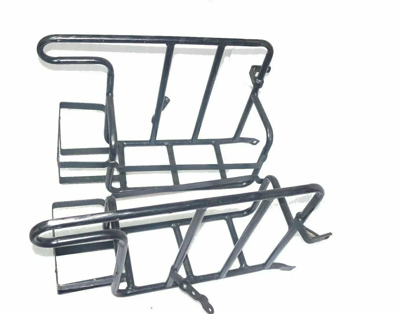 fitting black luggage carrier FOR ROYAL ENFIELD Classic MOTORCYCLE - StellerGear