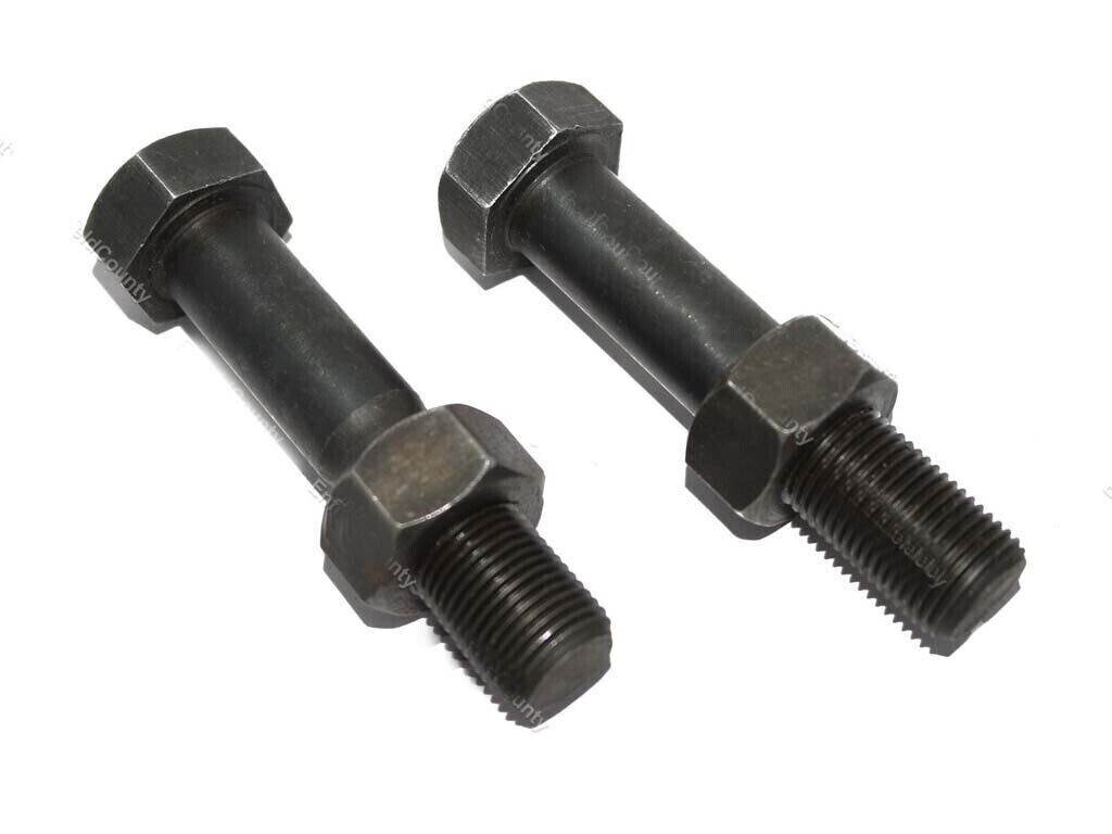 Pair Front Axle Bolt Nut 3" for Massey Ferguson 35 135x FE 35 Tractor - StellerGear