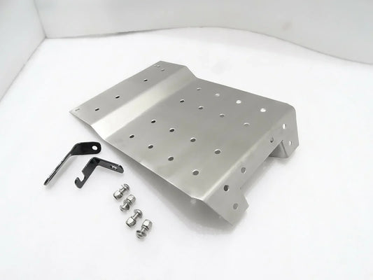 ROYAL ENFIELD CLASSIC UCE 350cc 500cc STAINLESS STEEL ENGINE PLATE - StellerGear