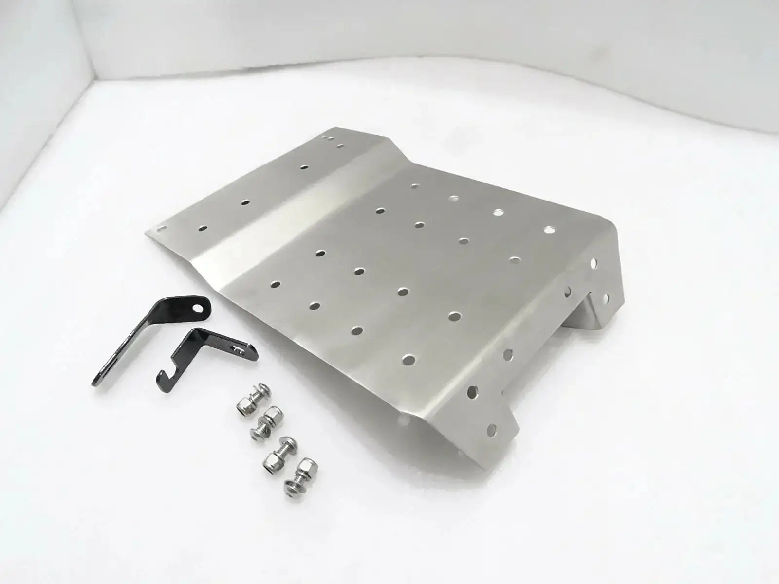 ROYAL ENFIELD CLASSIC UCE 350cc 500cc STAINLESS STEEL ENGINE PLATE - StellerGear