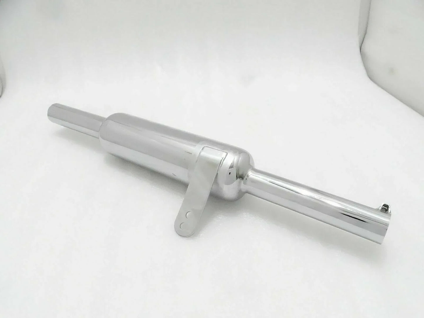 Chrome Silencer With Baffle FOR Royal Enfield 350cc Uce Model - StellerGear