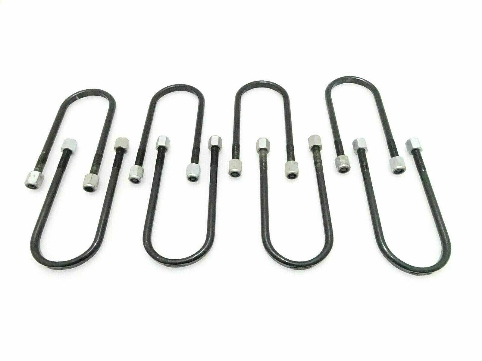 New Suspension Leaf Spring Crown U Bolt Clip Set Of 8 For Willys Jeep _ L Price - StellerGear