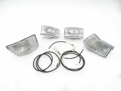 VESPA PX LML V5600 FRONT & REAR INDICATOR SET WITH WIRING - StellerGear