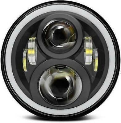 7" Led Headlight FIT FOR Royal Enfield Meteor 350cc With Outer Rim - StellerGear
