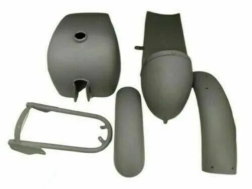 FOR ROYAL ENFIELD CAFE RACER BODY PARTS TANK + SEAT HOOD + FENDER - StellerGear