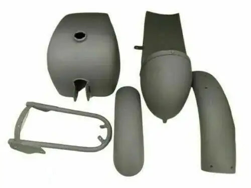 FOR ROYAL ENFIELD CAFE RACER BODY PARTS TANK + SEAT HOOD + FENDER - StellerGear