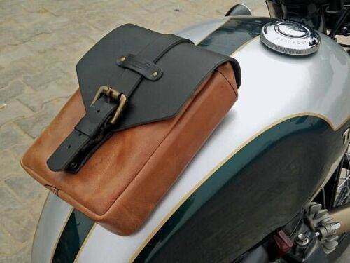 Fits Royal Enfield Meteor & Classic Reborn 350cc Magnetic Tank Pouch - StellerGear