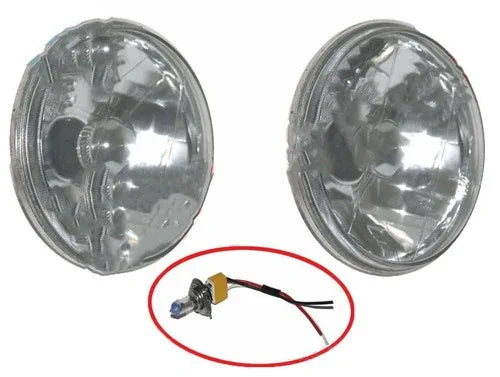 Fit For Suzuki Samurai Sj410 Sj413 Sierra 7" Head Light Sealed Beam With Bulb Holder - StellerGear