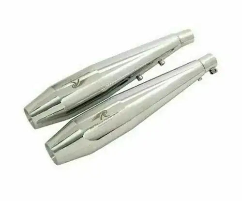Red Rooster Exhaust silencer Royal Enfield Interceptor GT Continental Twins 650 - StellerGear