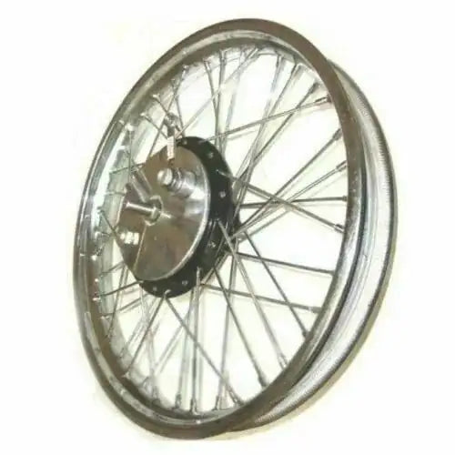 19" HALF WIDTH FRONT COMPLETE WHEEL RIM ASSEMBLY FOR BSA ENFIELD - StellerGear