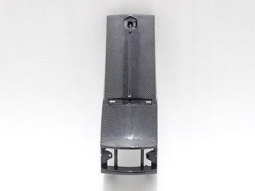 VESPA PX MODEL STEERING COLUMN COVER/NOSE COVER CARBON BLACK - StellerGear