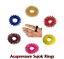 Acupressure 4 Car Wheels Body Pain Reliever Roller Massager + 5 Sujok Rings - StellerGear