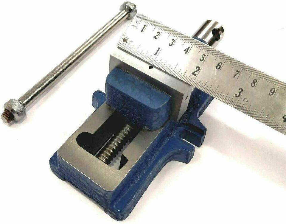 Self Centering Vice 2" Inch Jaws Low Profile Width 50mm Vise Fixed Base