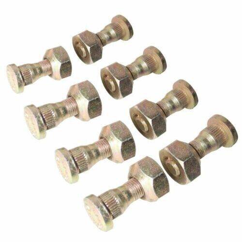 8x Rear Wheel Bolt & Nut Massey Ferguson TEA20 TE20 TEF20 135 148 240 250 - StellerGear