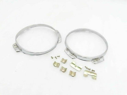 Headlight Rim/Holder SET - Suzuki Sierra SJ40 SJ50 SJ70 Maruti MG Drover (81-96 - StellerGear