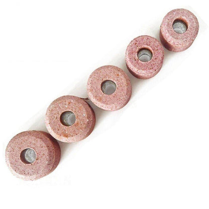 5pcs Valve Seat Grinding Stone With Sioux Holder 11/16" And Drive Ball