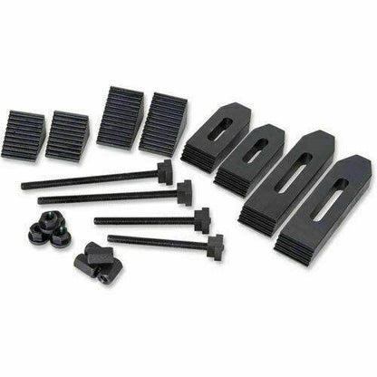 CLAMPING KIT SET OF 24 PCS BLOCKS CLAMPS 6MM STUDS 8MM TEE NUTS MILLING - StellerGear