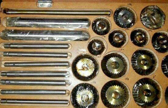 12 Pcs Valve Seat & Face Cutter Set - StellerGear