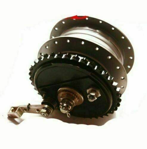 Rear Wheel Hub With Brake System Bearings & Axle Royal Enfield Bullet 350/500CC - StellerGear