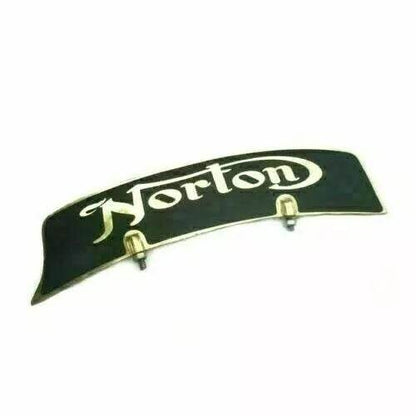 Fit For Norton Brass Front Mudguard Number Plate - StellerGear