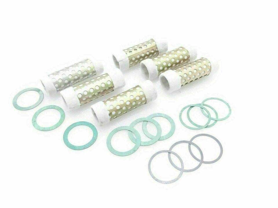 Oil Cleaner Element Filter + Washer Pack Of 6 For Royal Enfield Bullet 350/500CC - StellerGear