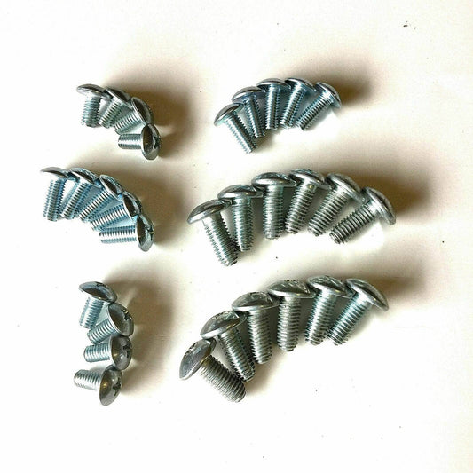 Samurai Targa door rail bolts set for securing vehicle doors with durable steel construction