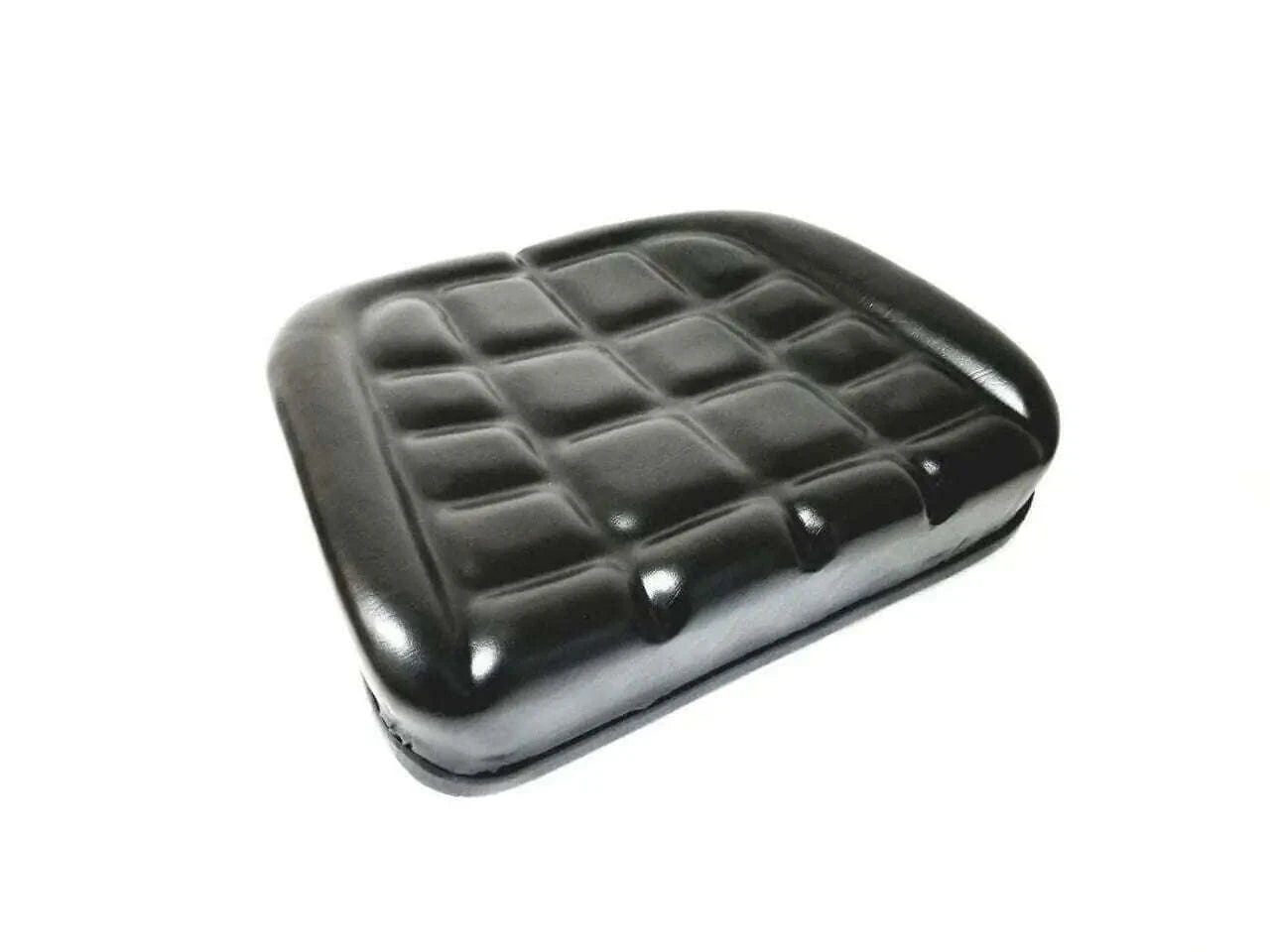 Mahindra seat cushion bottom only in dark gray with raised quilted grid