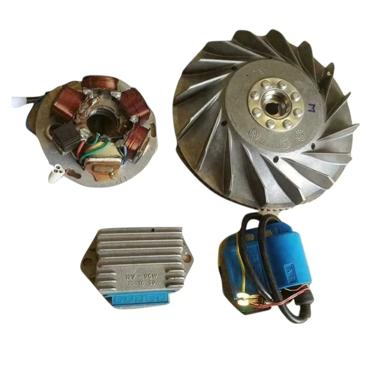 12V electronic ignition kit for Vespa PX, LML Star, and Stella