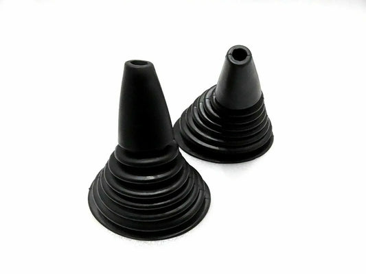 JCB shift lever knob gaiter, rubber material, designed for gear change protection and durability