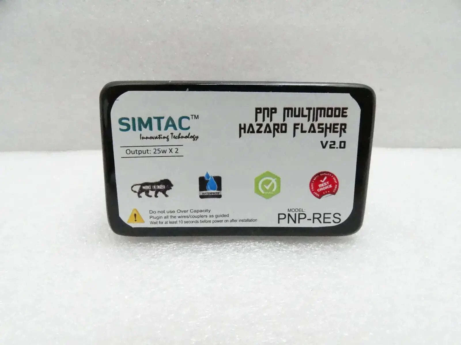 Simtac Pnp Hazard Flasher 12V Suitable For Royal Enfield Himalayan 411cc - StellerGear