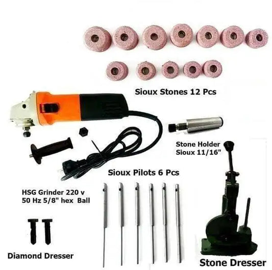 Valve Seat Re Storation Grinder Small Kit Black Decker Style - StellerGear