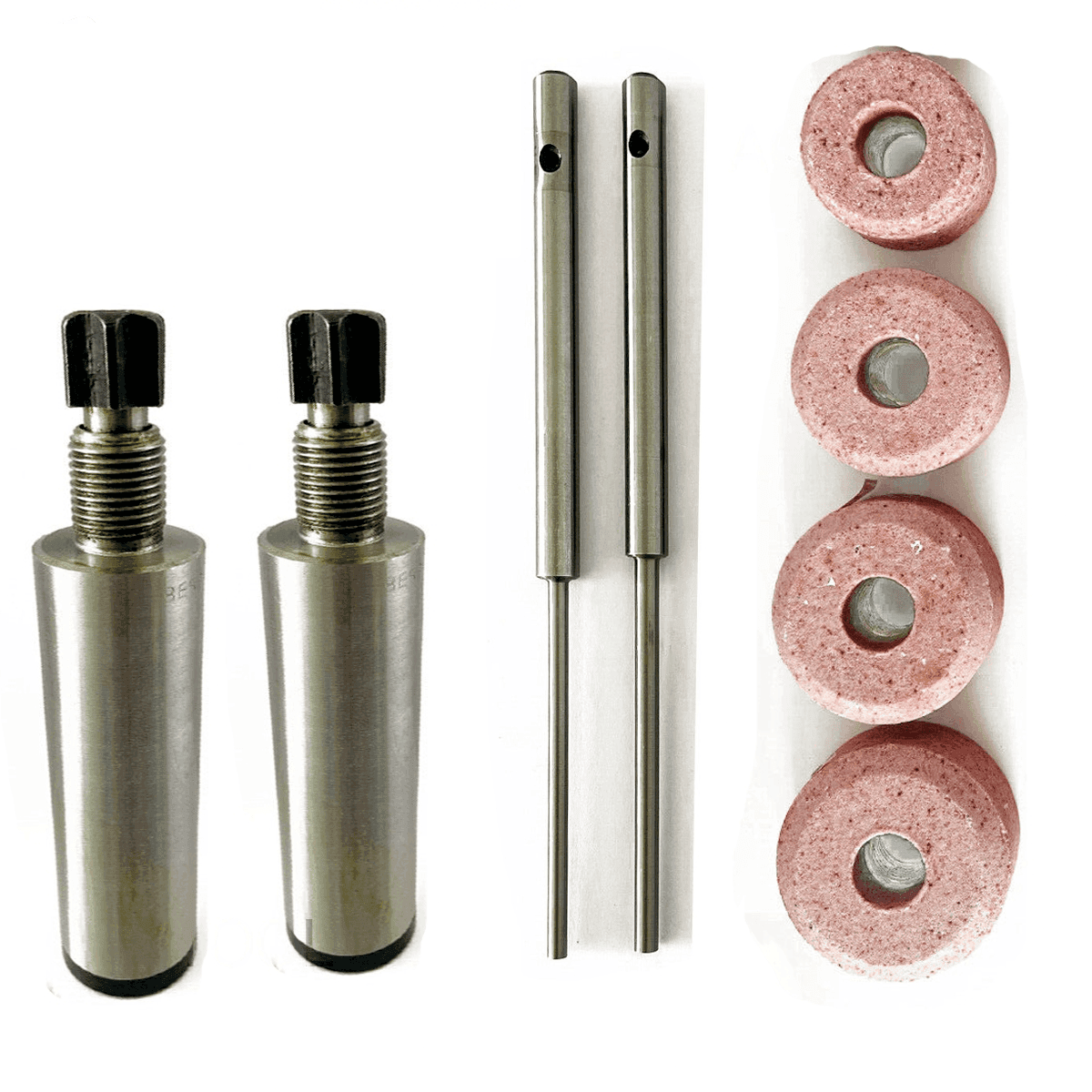 Sioux valve seat grinding kit with grinding stones and adjustable tools for precision machining