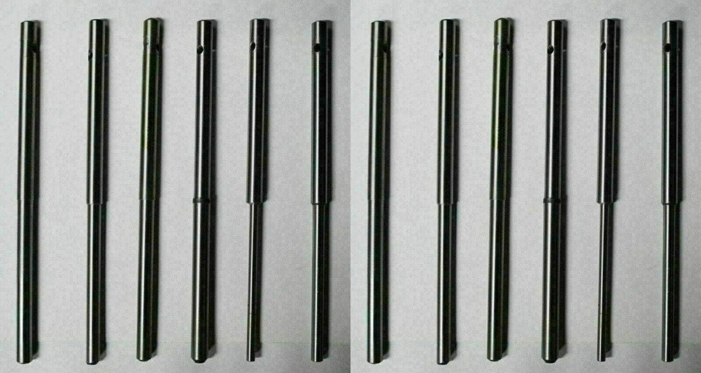 Sioux valve seat grinding pilot set with multiple precision pilots for accurate valve seating