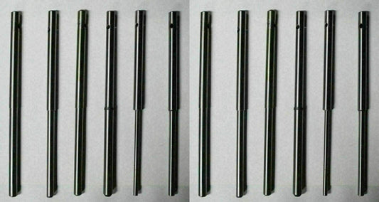 Sioux valve seat grinding pilot set with multiple precision pilots for accurate valve seating