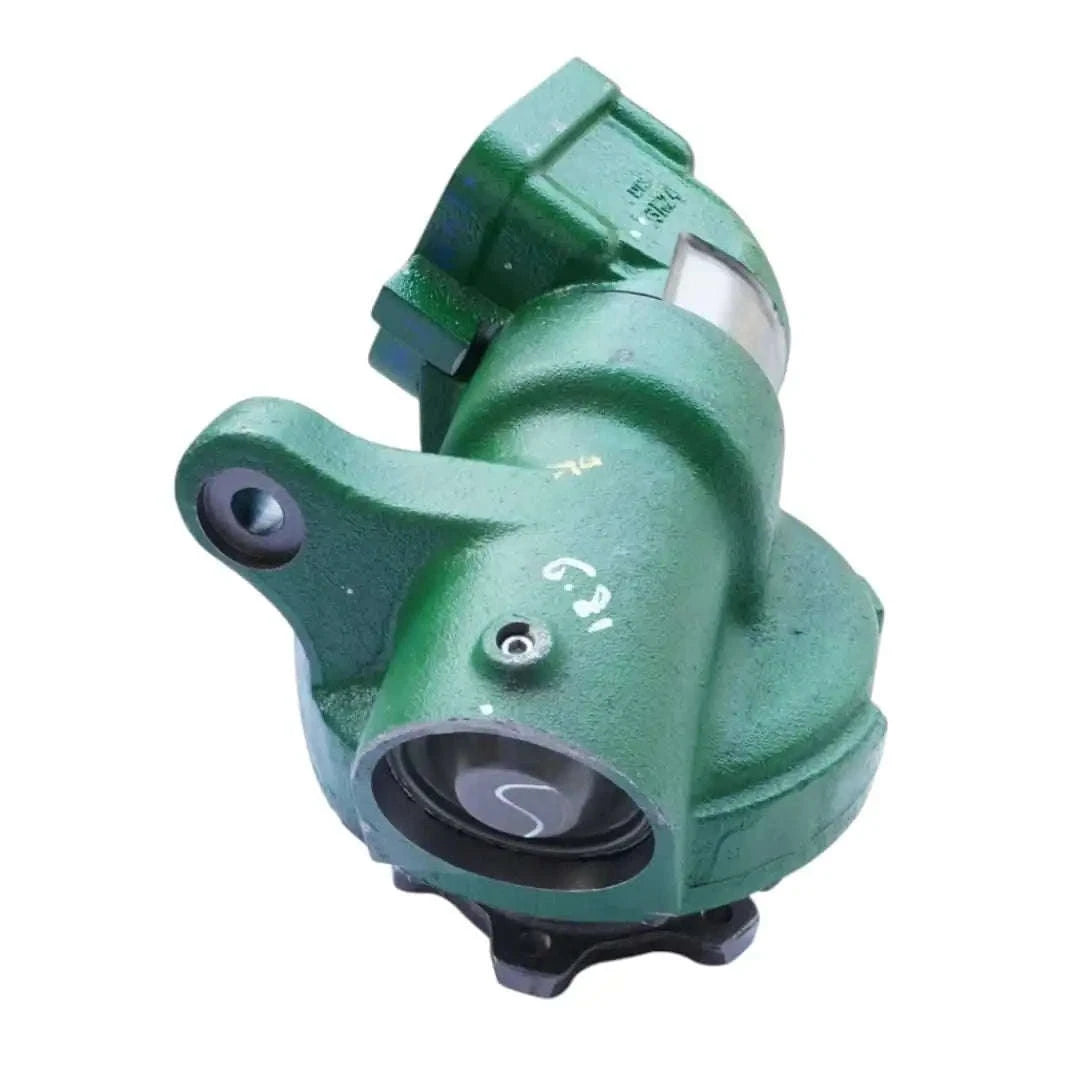 John Deere model steering knuckle assembly, durable steel, essential component for optimal vehicle performance.