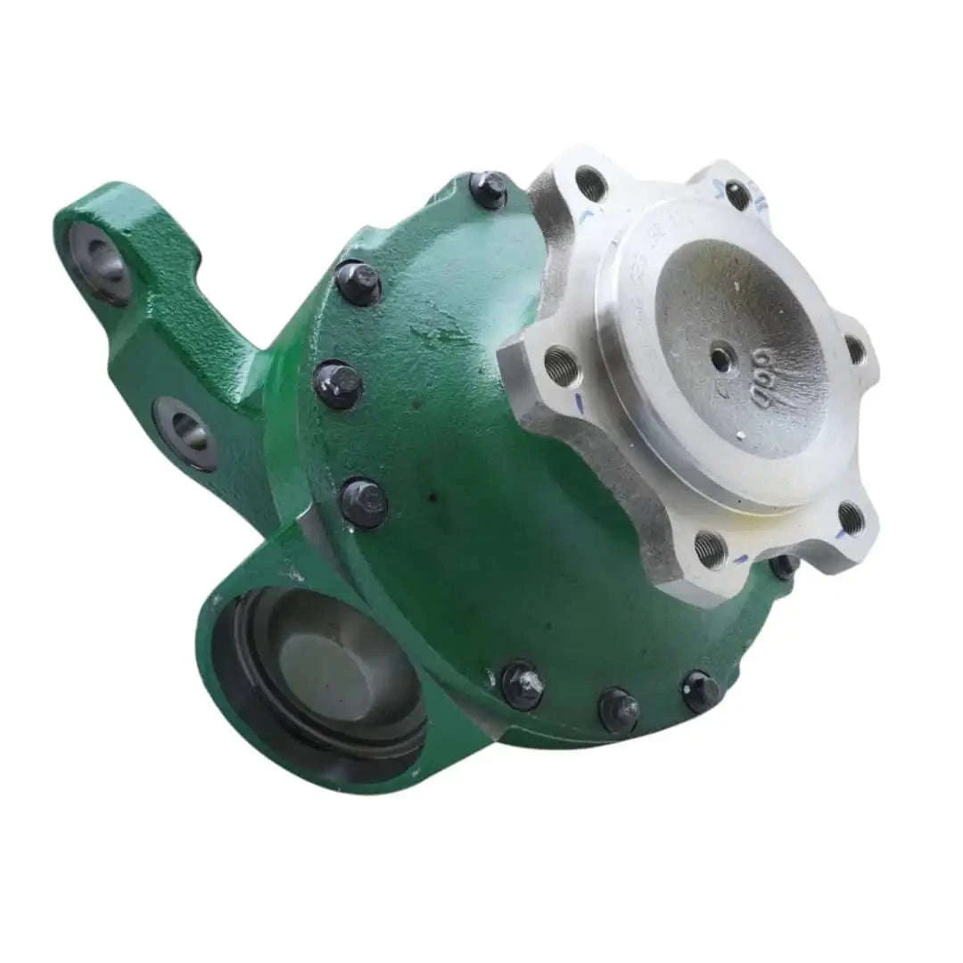Steering Knuckle Assy for John Deere model, robust alloy construction, essential for vehicle stability and steering