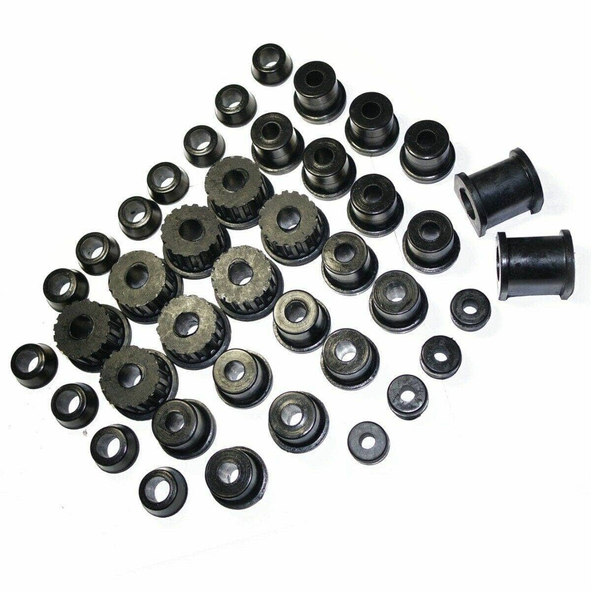 SJ413 suspension bush kit with various bushings for improved vehicle suspension performance