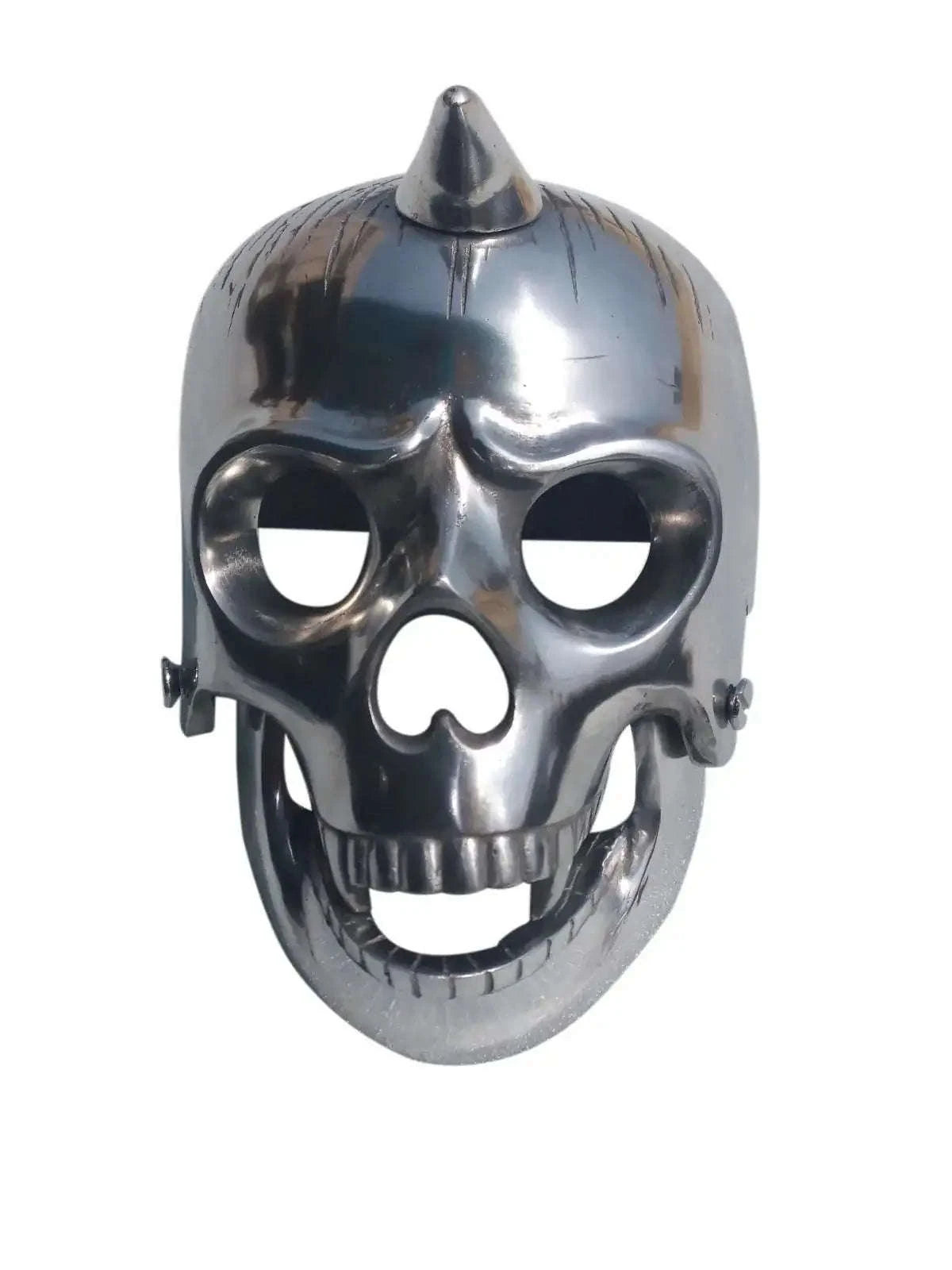 Skull Single Horn With Headlight Case For /matchless Bikes - StellerGear