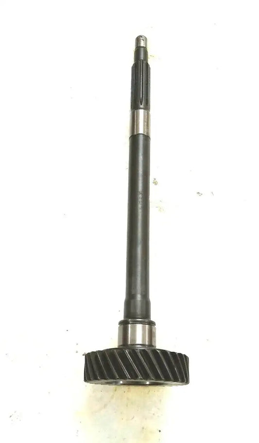 Metal clutch shaft with splined end