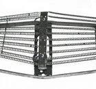 Metal spring seat base center bar with rows of parallel rods
