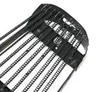 Black long seat base showing spring rows and side mounting plate
