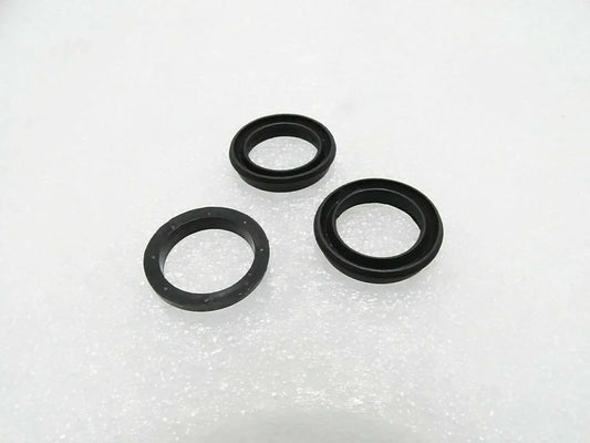 Valve spool kit seal set with three black O-ring gaskets
