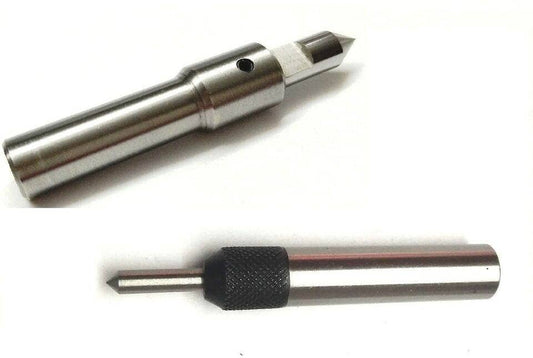 Spring center tap guide tool set featuring precision steel construction for accurate threading