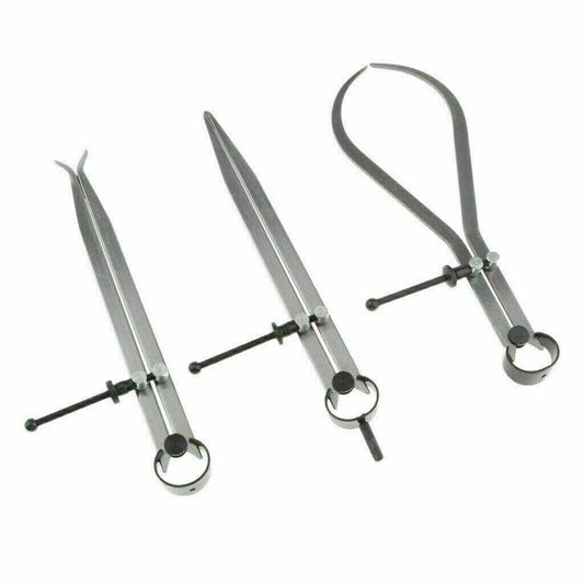 Durable stainless steel spring joint caliper set suitable for precise measurements