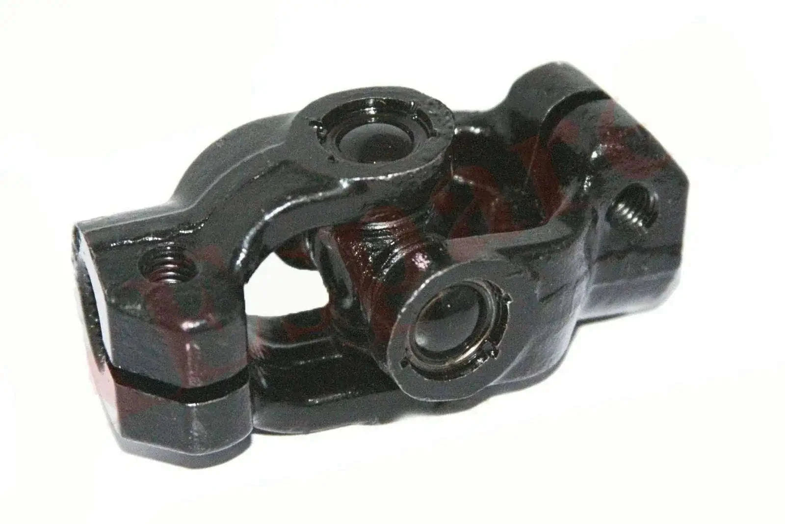Steering column joint set for Suzuki SJ410 Gypsy with dark metal U-shaped yoke