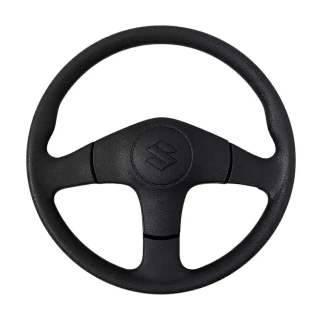 Black Steering Wheel with Horn for Suzuki Samurai SJ410 SJ413 Jimny